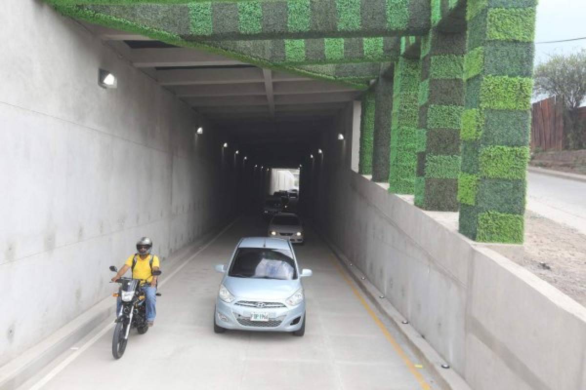Habilitados dos nuevos túneles en Tegucigalpa