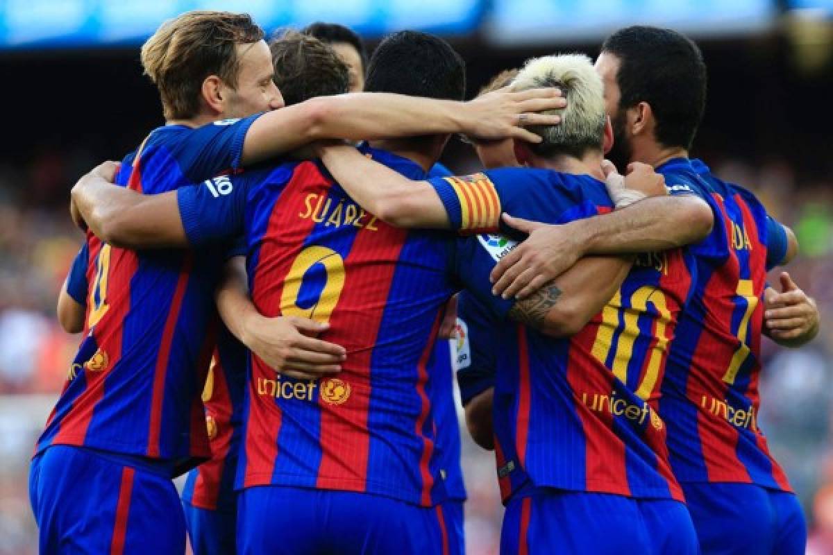 Barcelona golea 6-2 al Betis en la primera fecha de la Liga Española