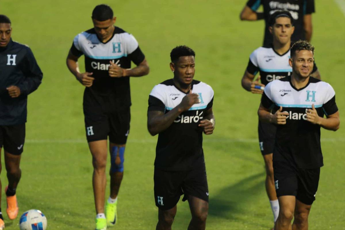 Jugadores entrenan diferenciado y esto hicieron los alemanes: Honduras se prepara para enfrentar a Haití