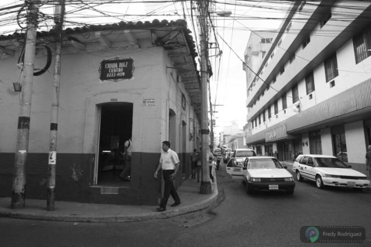 Tegucigalpa en blanco y negro