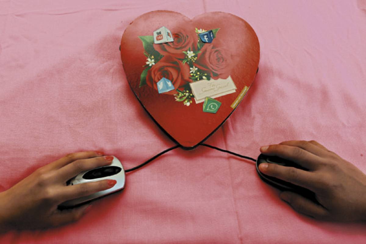 El amor en los tiempos de las redes sociales...