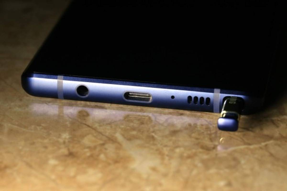 Samsung Galaxy Note 9, al desnudo