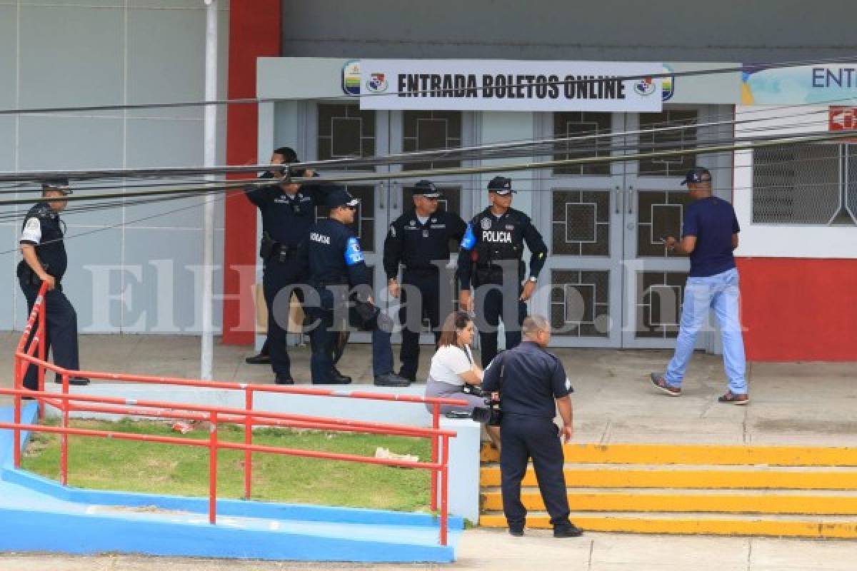 Al menos 500 policías cuidarán el Rommel Fernández en el duelo Panamá ante Honduras