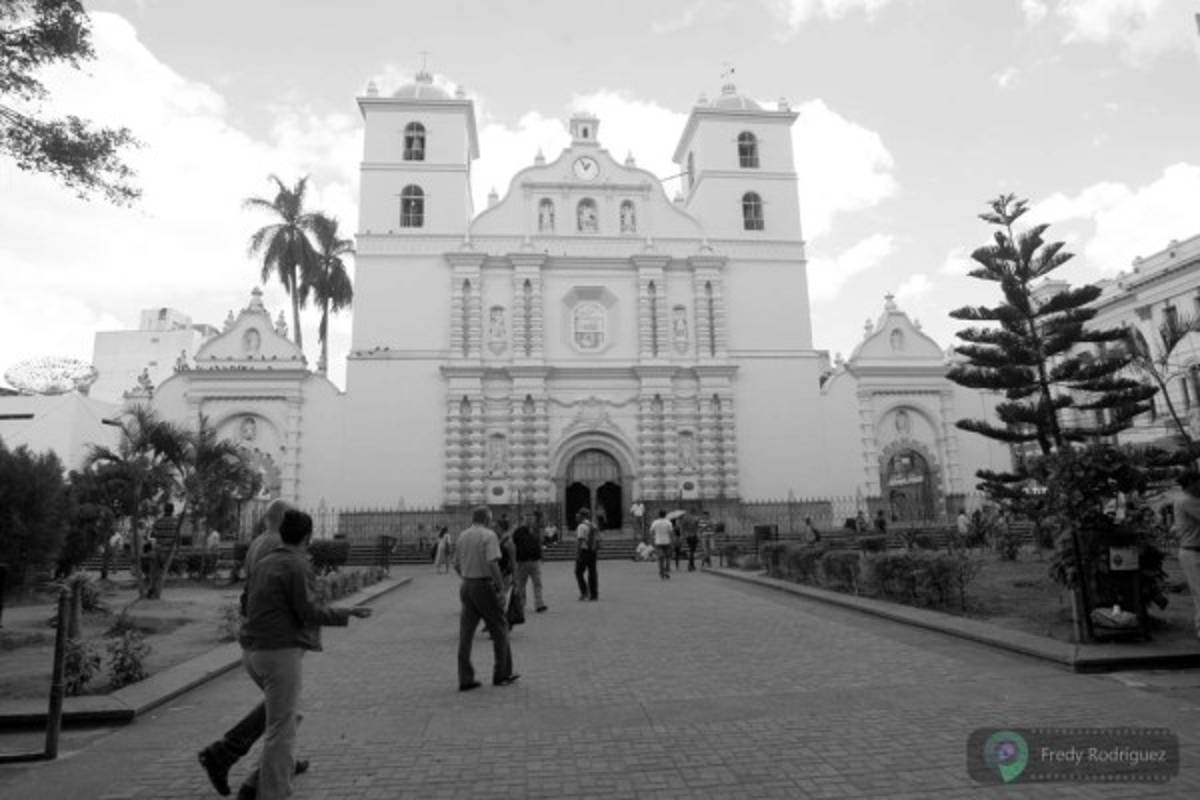 Tegucigalpa en blanco y negro