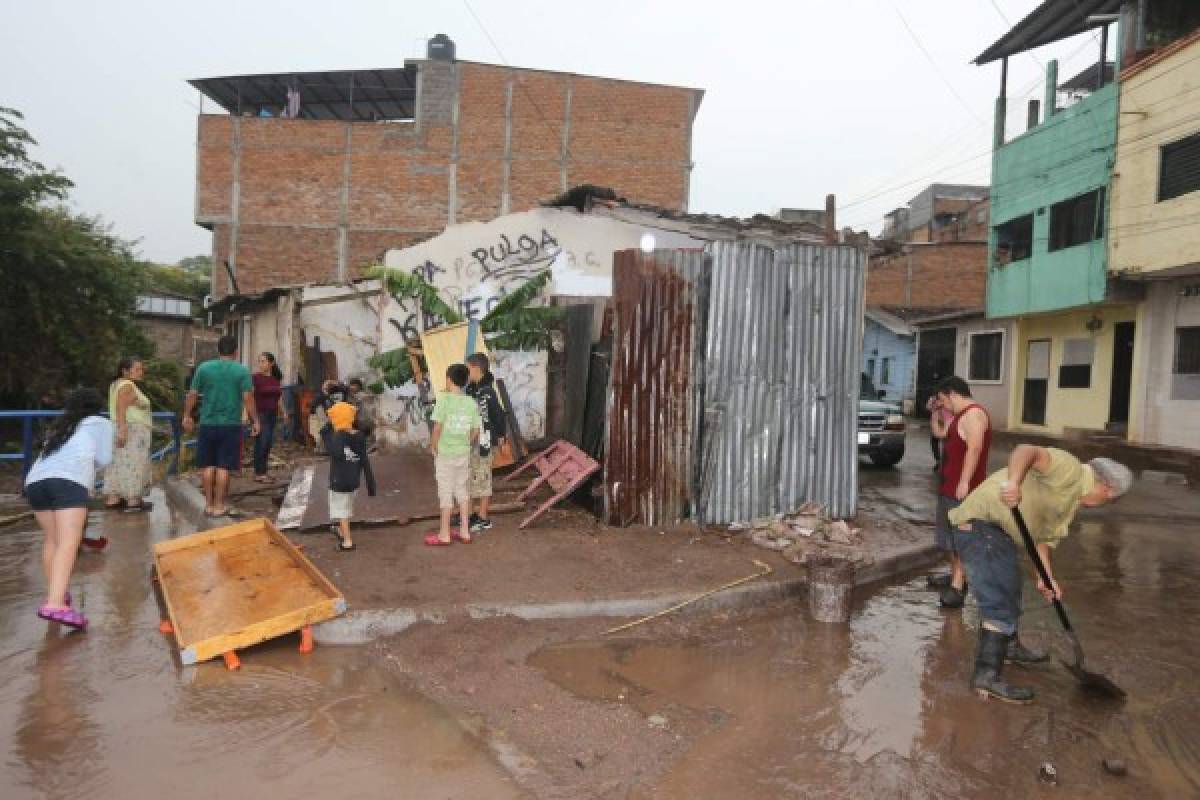 TORMENTA DESATA CAOS EN LA CAPITAL DE HONDURAS