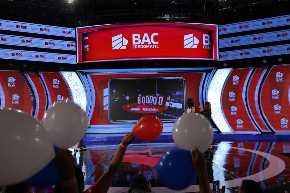 BAC fue uno de los primeros en mostrar su donativo.