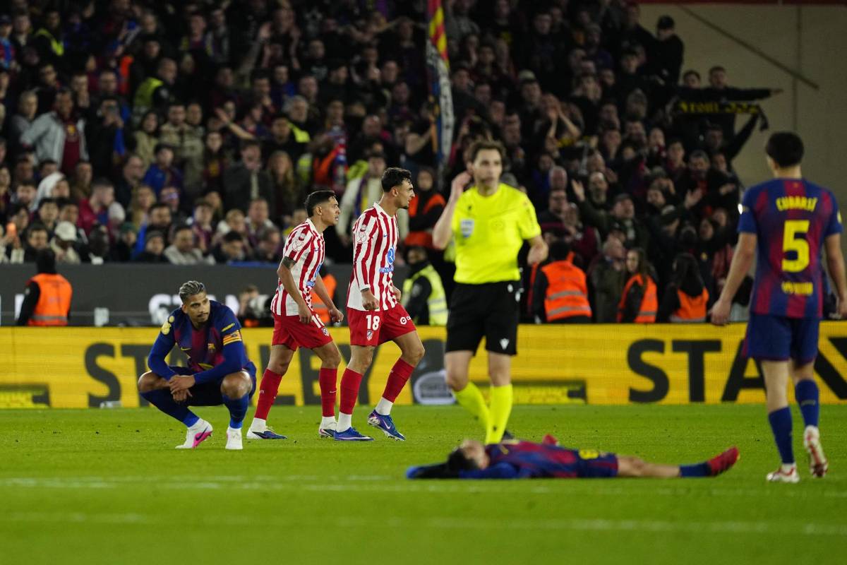 La tristeza de Yamal y el Barcelona; el festejo del Atlético de Madrid en el Camp Nou