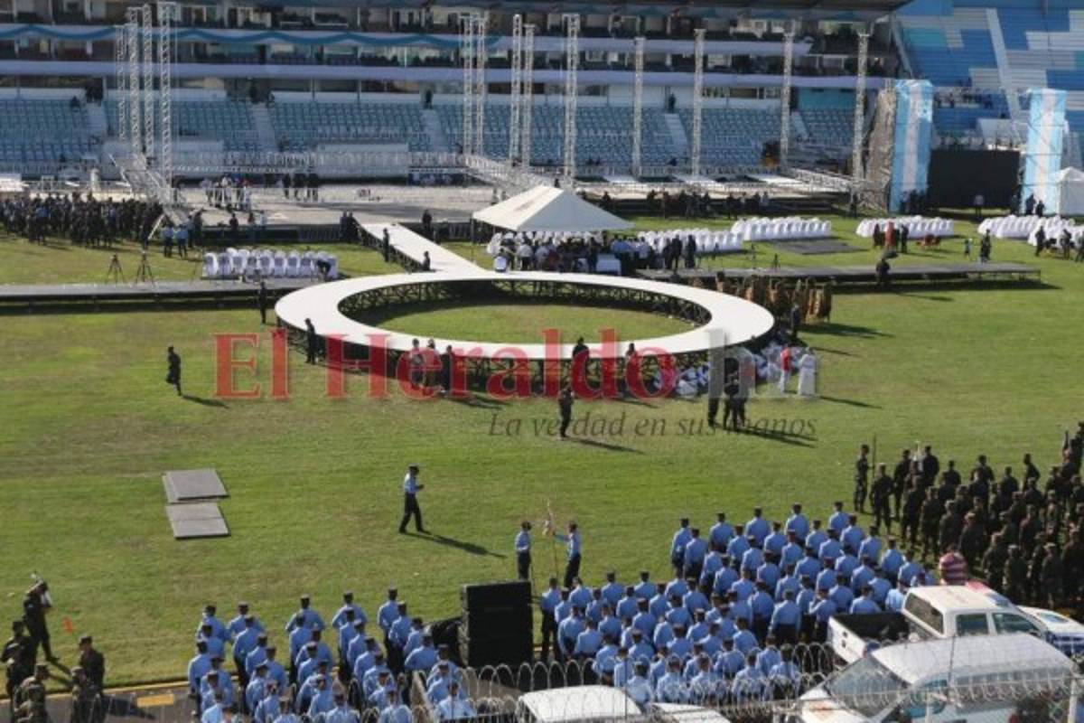 Vehículos blindados, equipo tecnológico y enseres: garantizan seguridad a Kamala Harris en Honduras (FOTOS)  