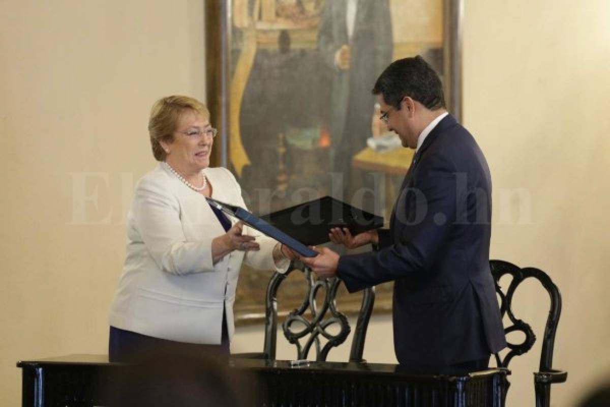 Honduras y Chile firman convenios para fortalecer área minera y comercial