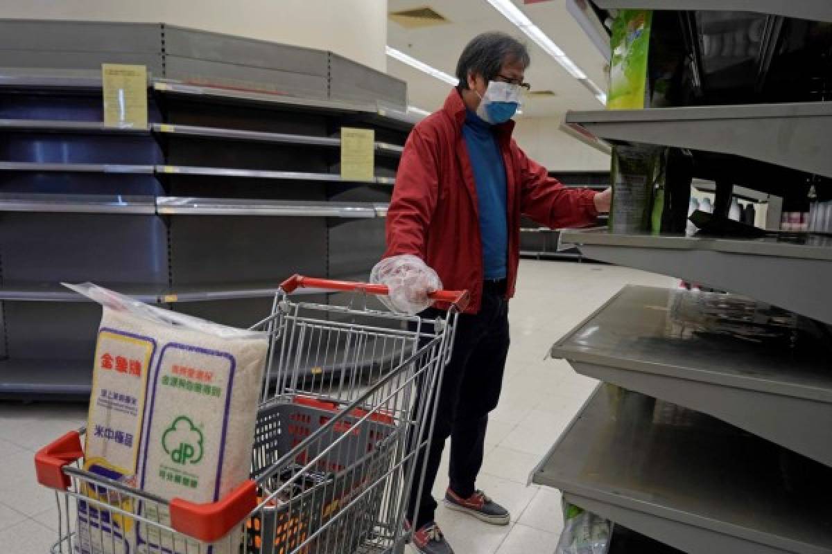 Nuevo virus de China desata compras de pánico en Hong Kong