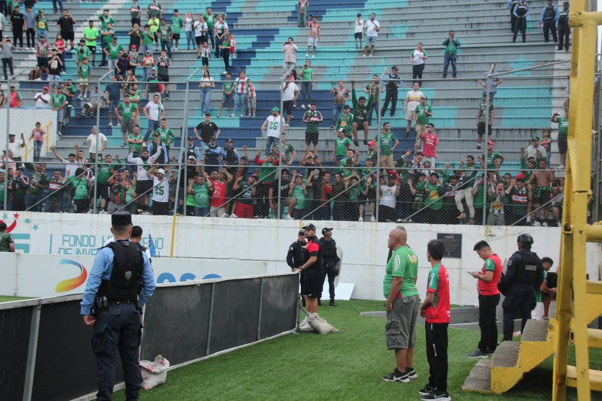 No se vio: Jugadores y directivos de Marathón a punto de irse a los golpes con sus aficionados