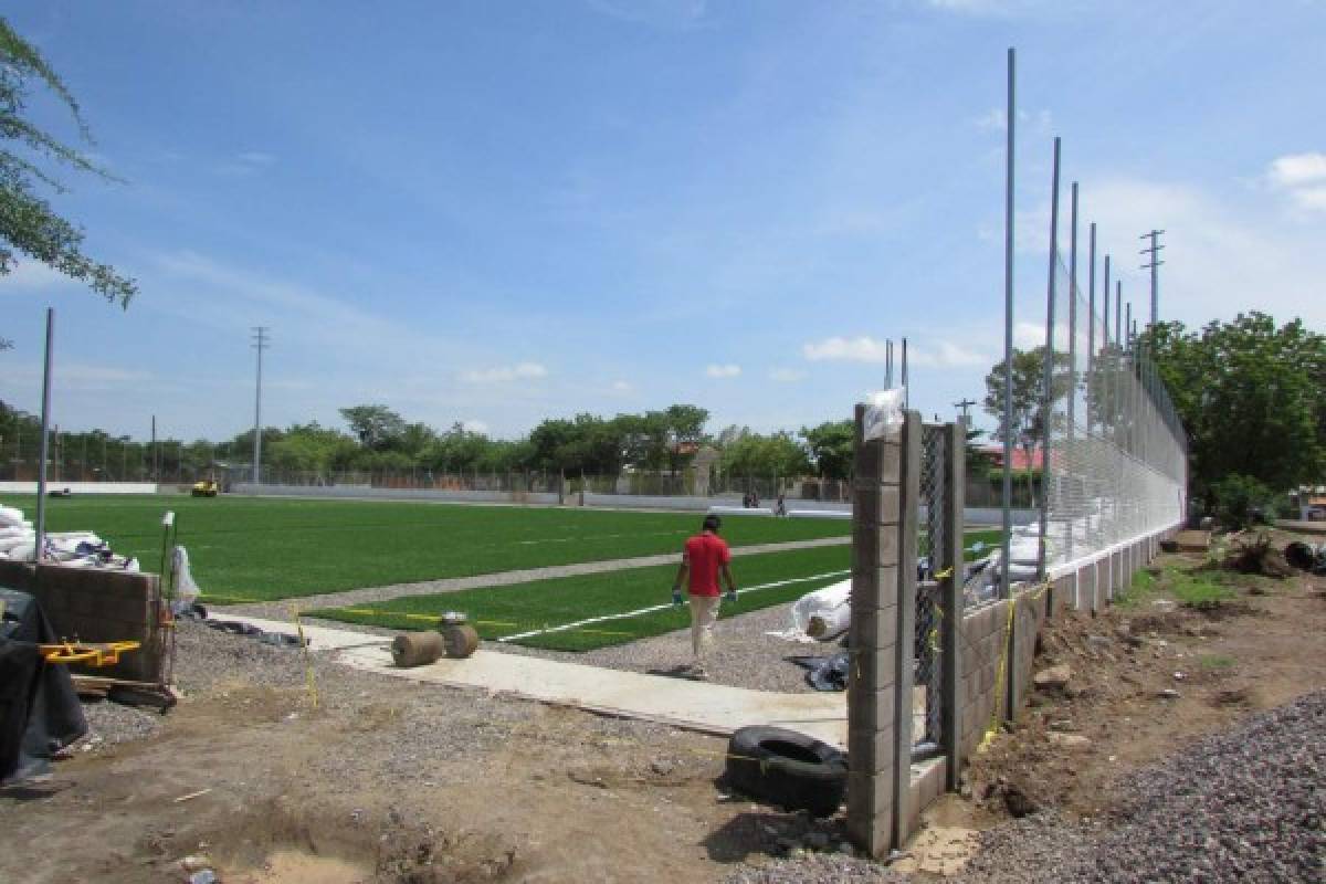 Honduras: Liga de fútbol de la zona sur tendrá las mejores canchas del país