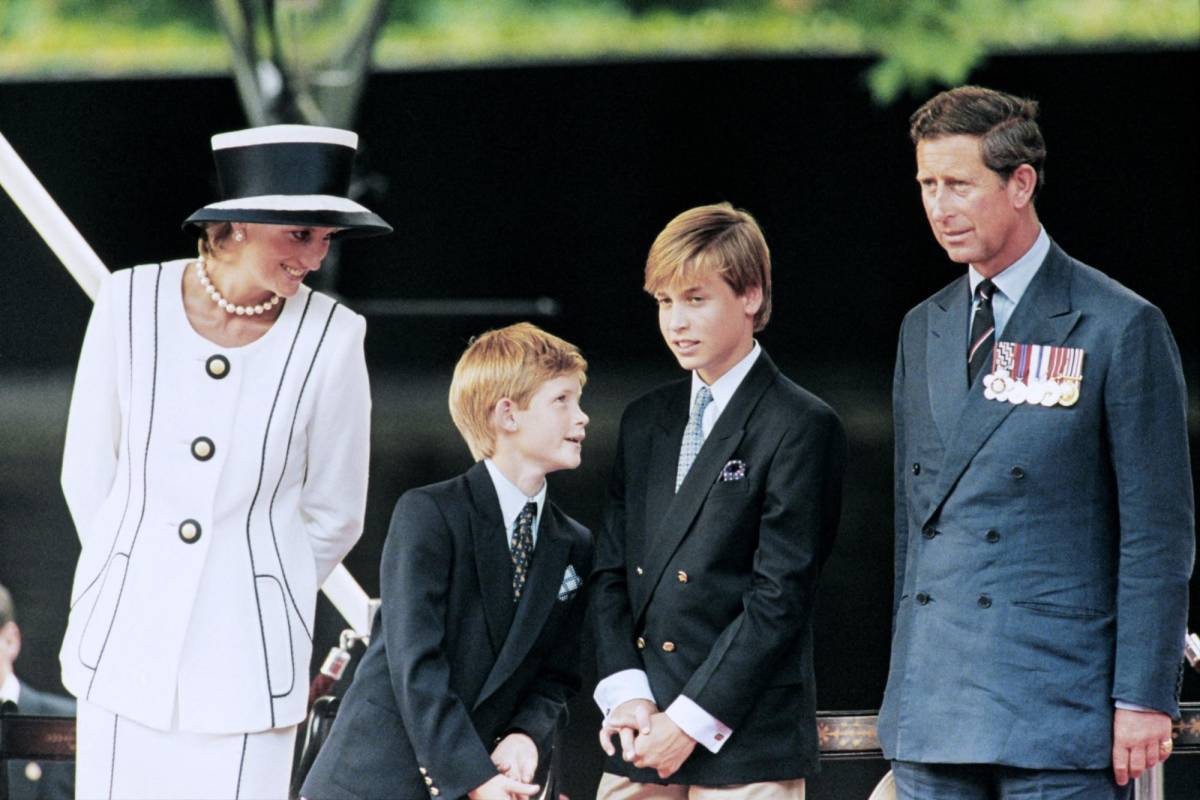 Pese a los problemas en su matrimonio, la princesa Diana siempre fue muy apegada a sus dos hijo, William y Harry.