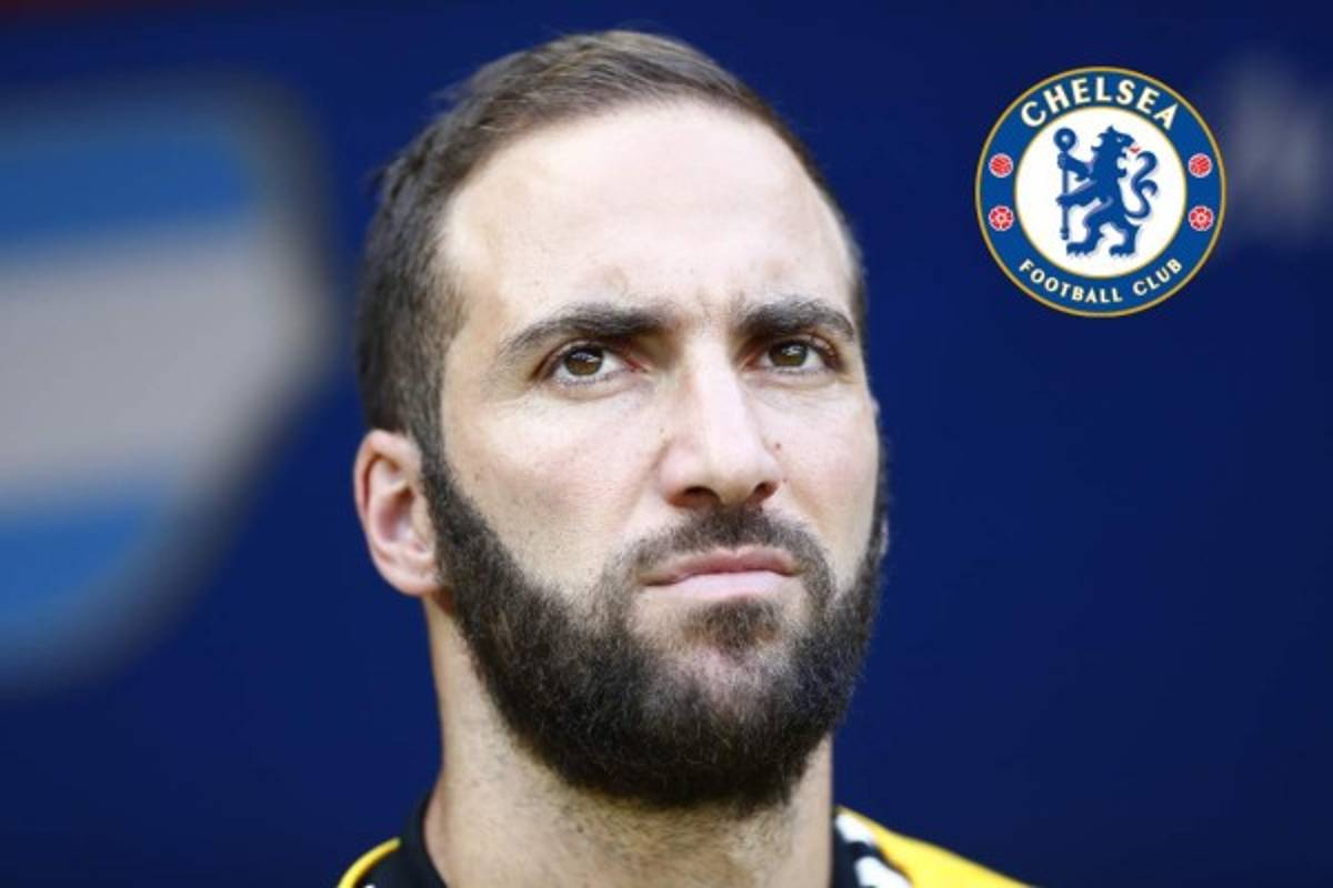 Gonzalo Higuáin ficharía para el Chelsea tras llegada de Cristiano Ronaldo a la Juventus