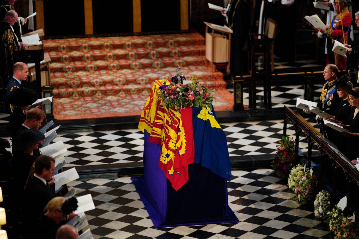 Foto: Así es la tumba de la reina Isabel II