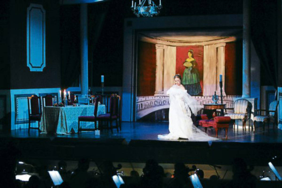 'La traviata” hoy en el Teatro Nacional Manuel Bonilla