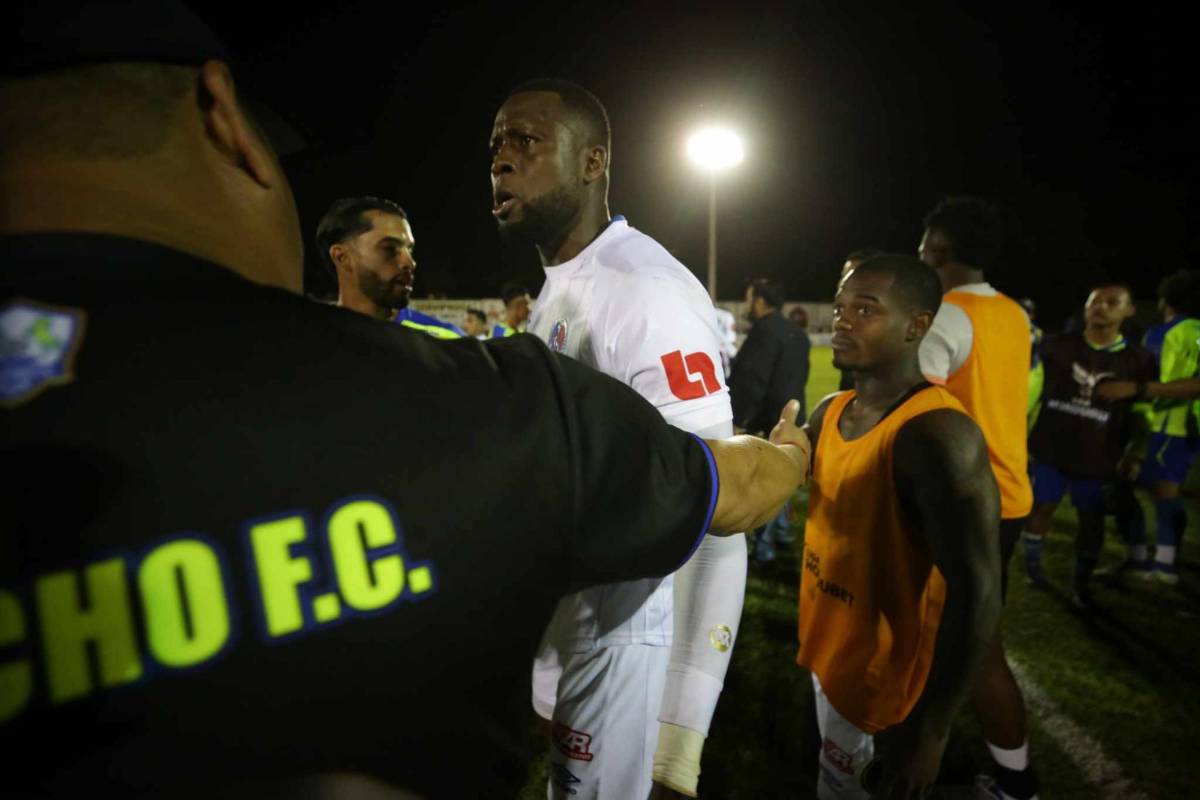 ¿Cómo inició todo? Jugadores de Olancho y Olimpia terminan entre puños y agarrones