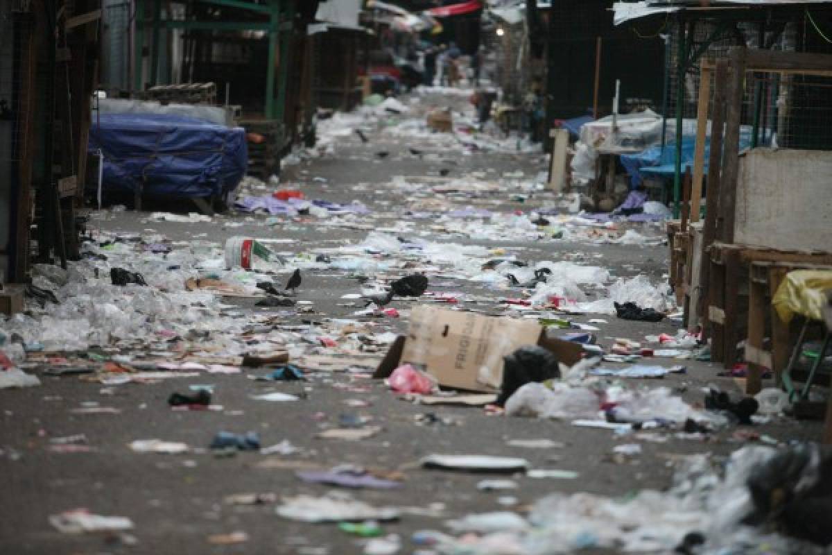 Unas 200 toneladas de basura dejó la Navidad en la capital de Honduras