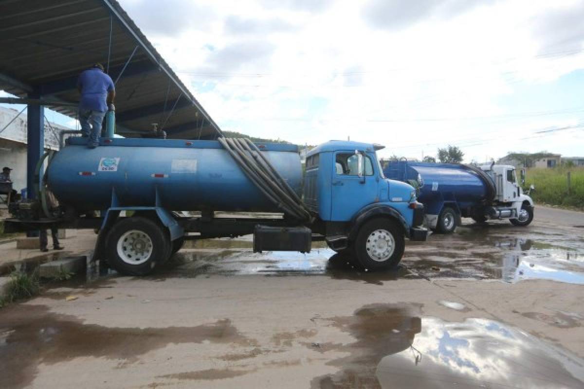 El SANAA ha duplicado ingresos por la venta de agua a cisternas