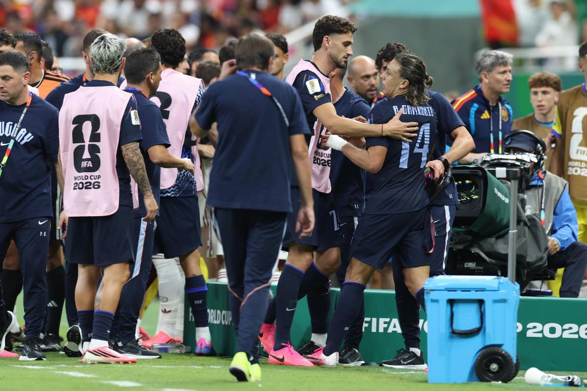 Duro castigo a jugadores de Uruguay tras ser eliminados en fase de grupo en Mundial 2026