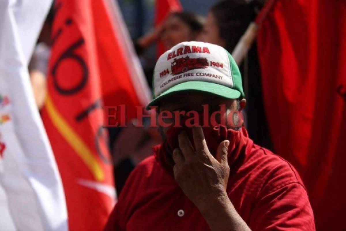 Las imágenes que no vio de la masiva marcha de la Alianza de Oposición  