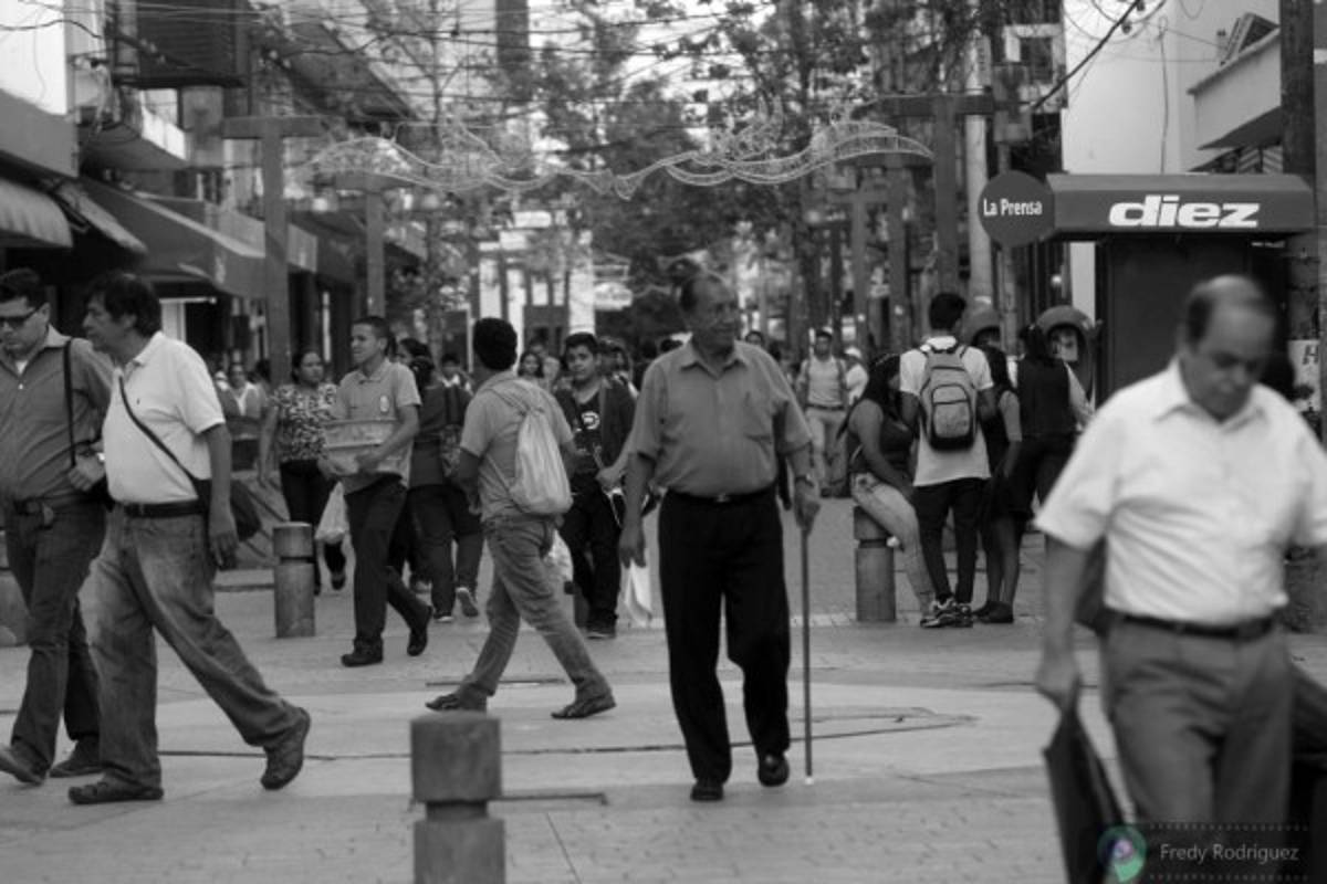 Tegucigalpa en blanco y negro