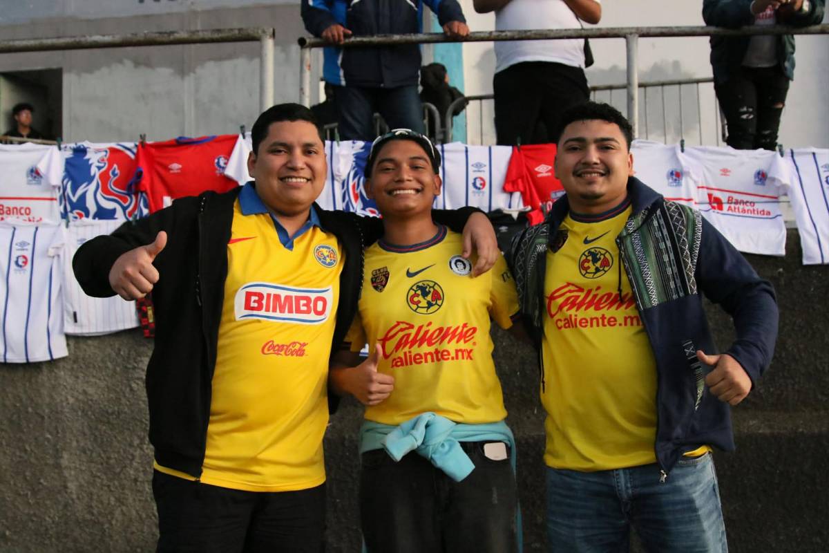 Gran ambiente en el Nacional para partido entre Olimpia y América por Concachampions