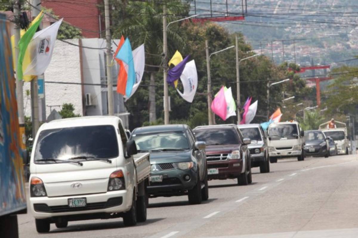 Habilitarán cuatro rutas de alivio para los conductores durante el carnaval de Tegucigalpa
