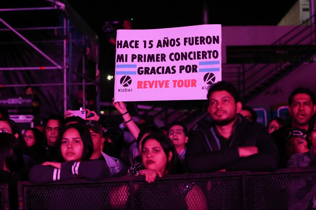 Así se vivió el concierto de Kudai en Tegucigalpa Así se vivió el concierto de Kudai en Tegucigalpa