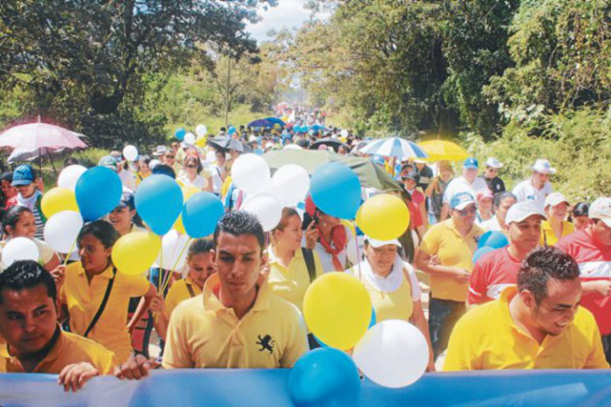 Católicos del mundo abarrotan Danlí para honrar a Virgen María