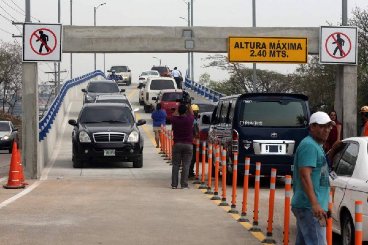 Habilitan el puente El Prado-Humuya para 35 mil vehículos