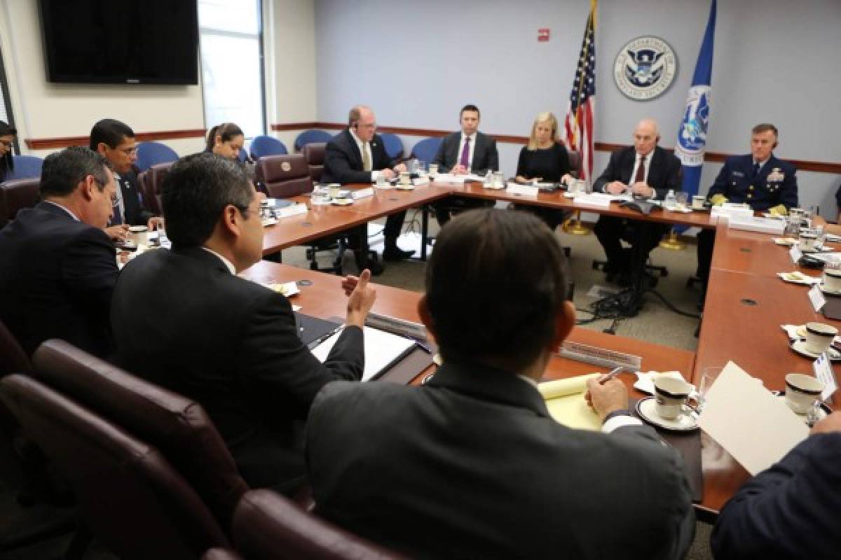 Honduras y EE UU acuerdan combate conjunto al crimen transnacional