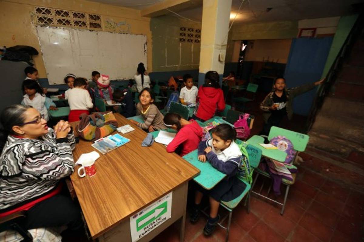 La calamidad se matriculó en varias escuelas de la capital hondureña