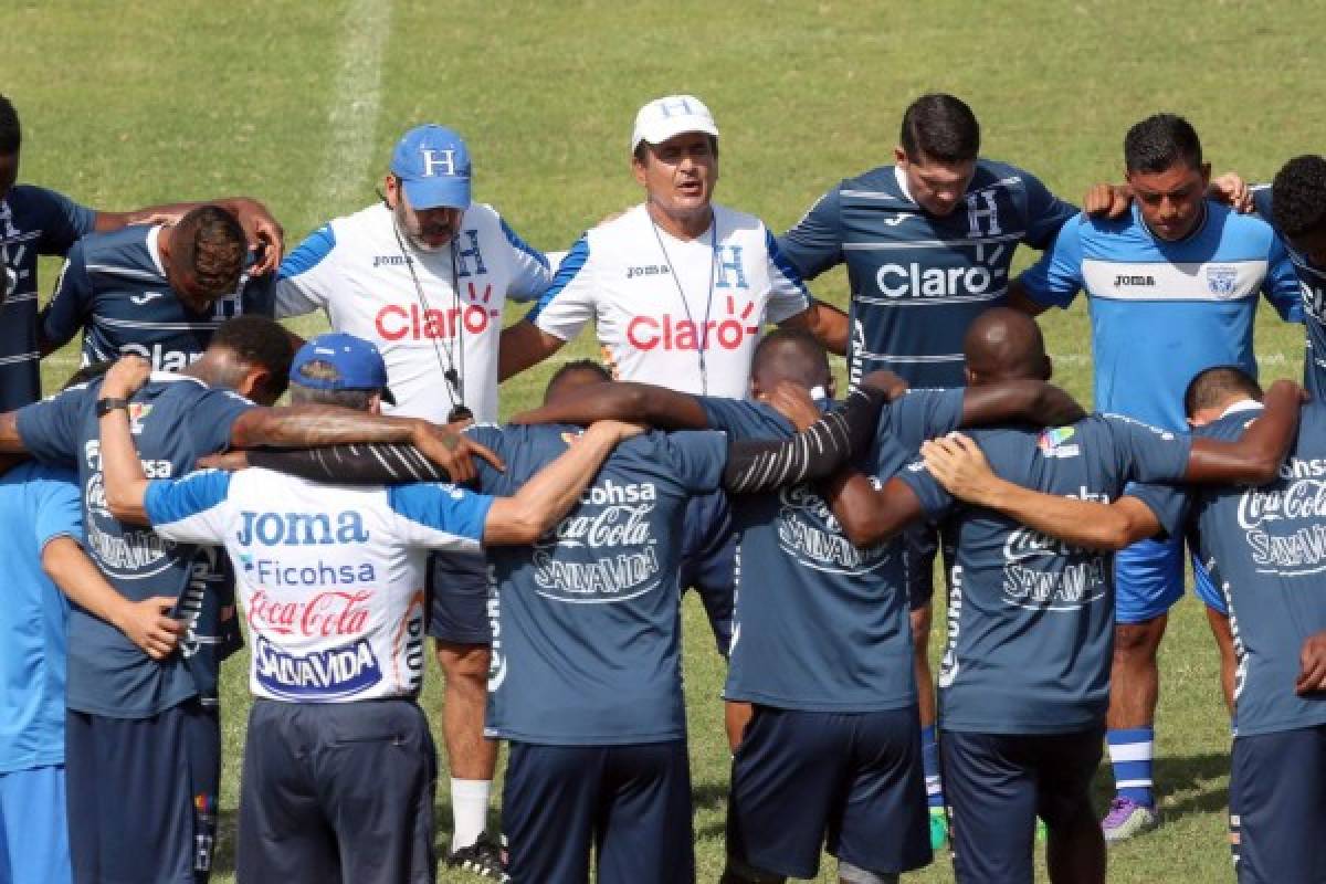 Jorge Luis Pinto pide los seis puntos a los jugadores de la Bicolor