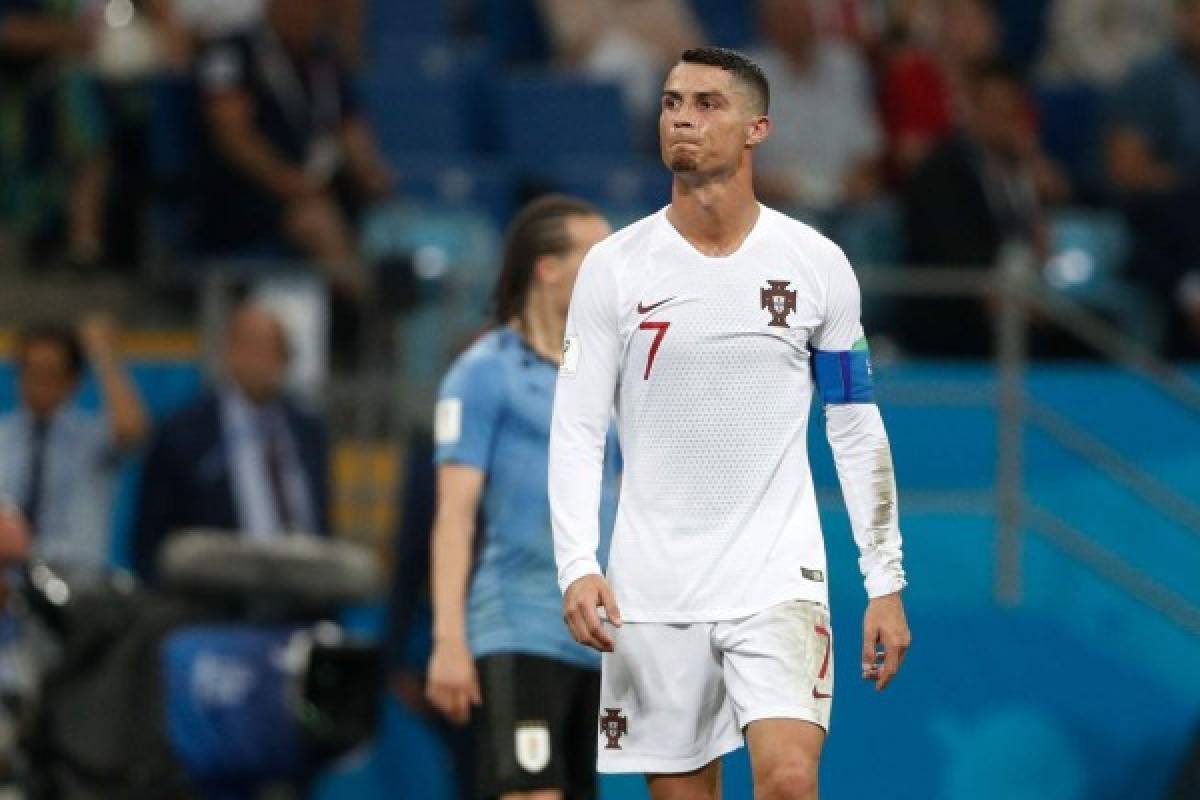 Cristiano Ronaldo quedó fuera del Mundial junto a Portugal. (AFP)