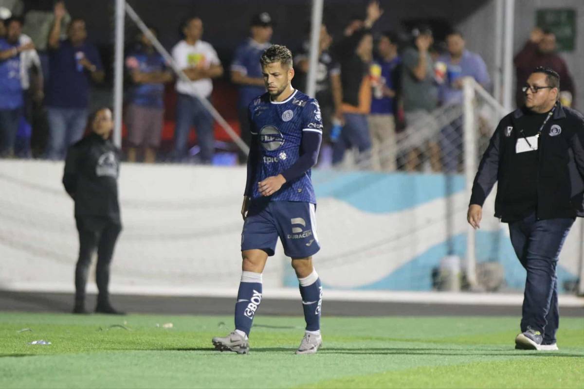 En imágenes: el dolor de un nuevo fracaso para Motagua