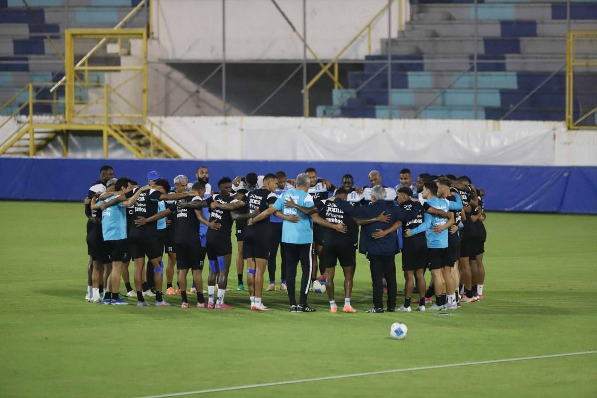 La Bicolor afinó los cañones: Así fue el último entreno de Honduras previo a enfrentar a Costa Rica