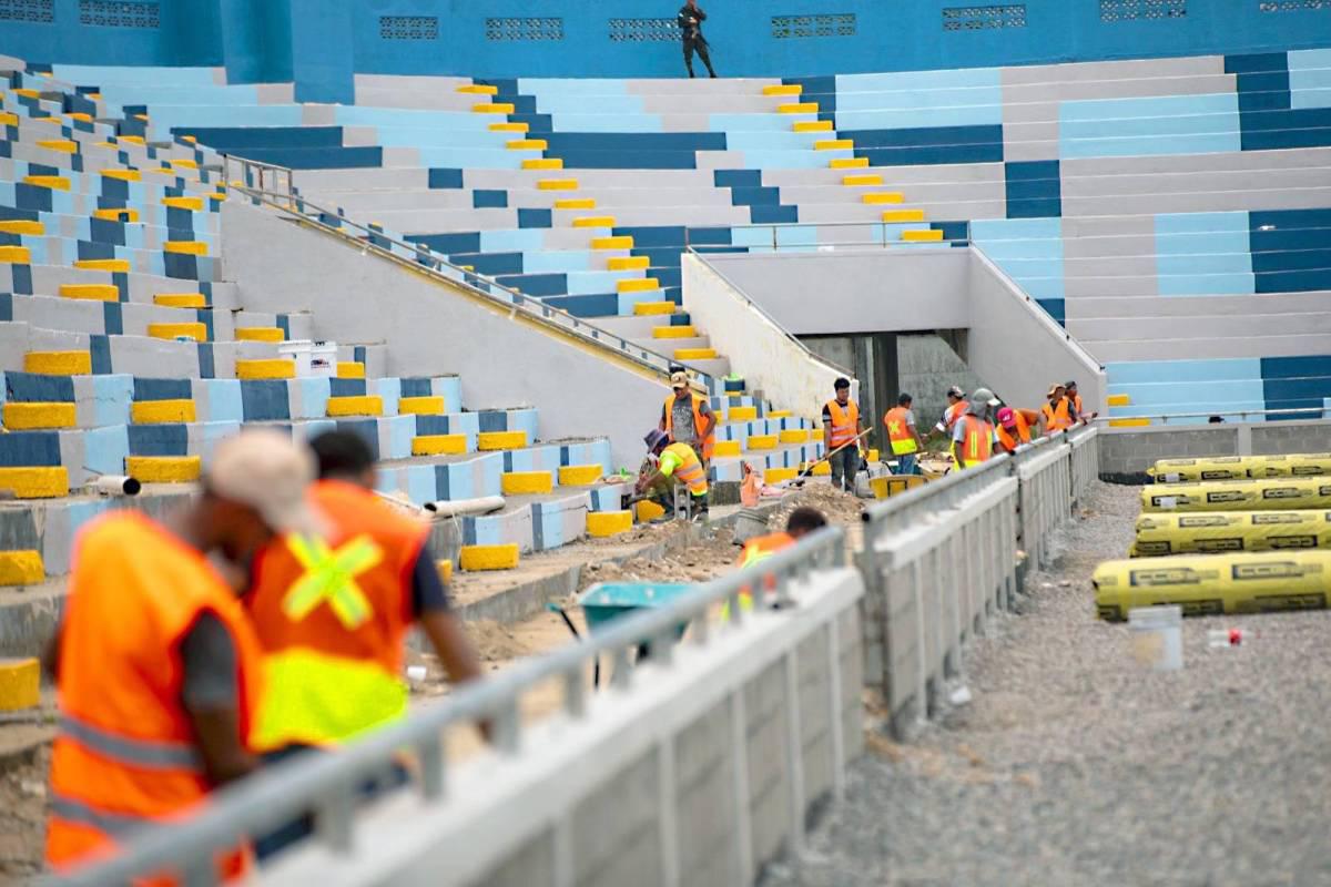 ¡Ya casi! Así está quedando el estadio Ceibeño el cual está a punto de la reapertura