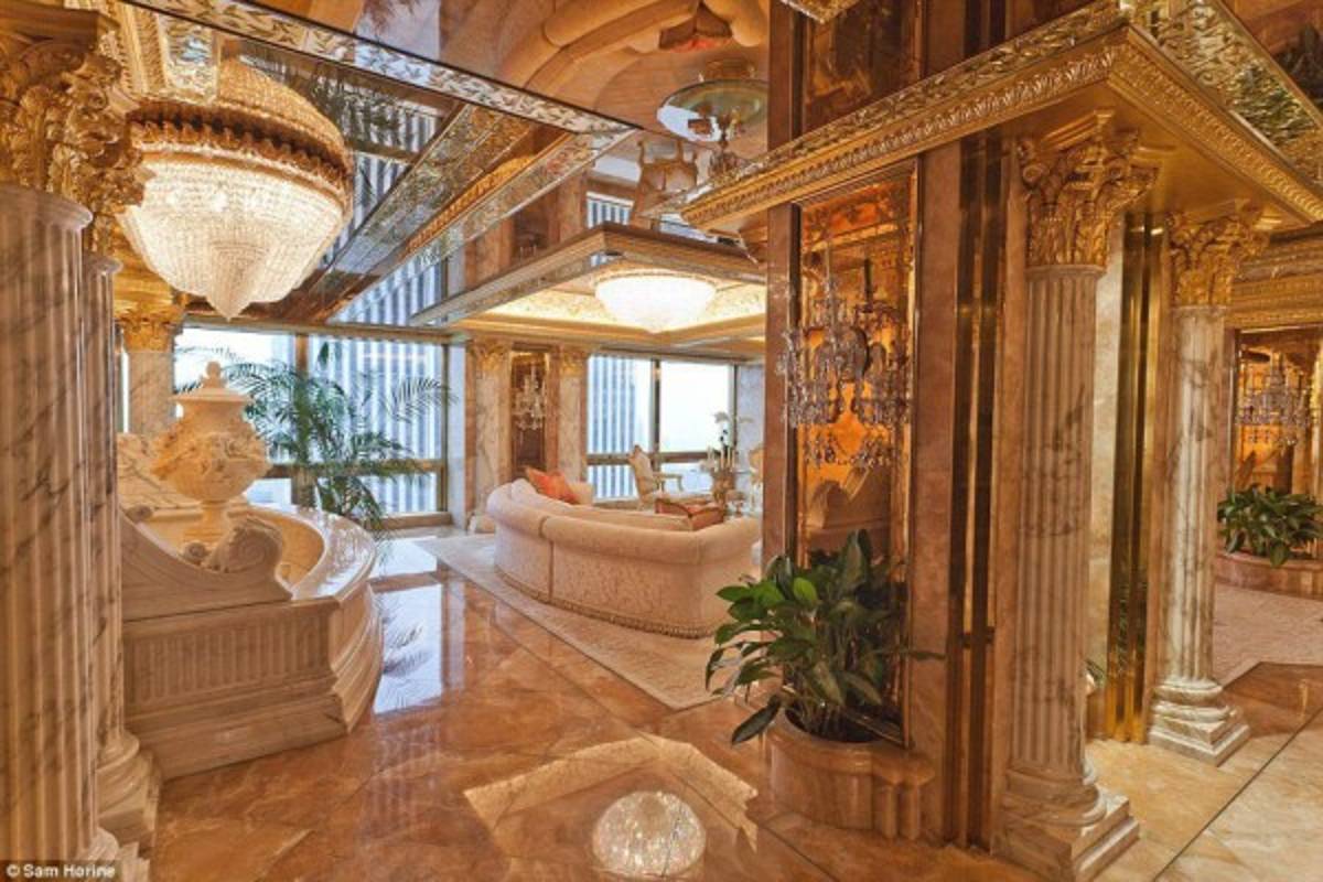 La lujosa vivienda que dejará Donald Trump en Nueva York por la Casa Blanca