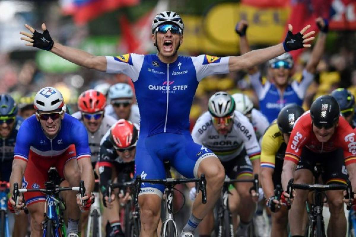 Kittel gana la segunda etapa del Tour de Francia, Thomas se mantiene líder