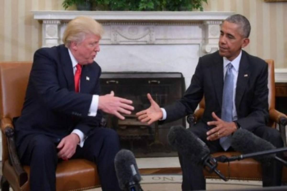 Trump acusa a Obama de intervenir su teléfono durante campaña electoral
