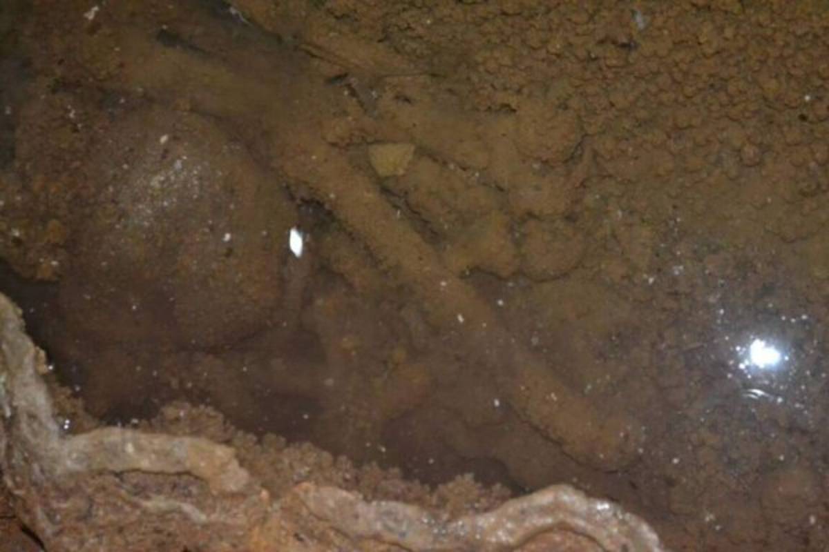 Descubren antigua osamenta en cuevas de Olancho