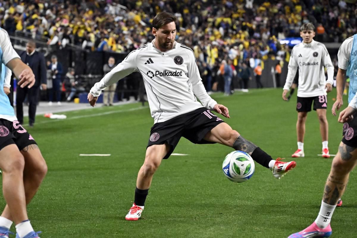 Lionel Messi y su primer partido del 2025: Gol y curioso gesto contra mexicanos