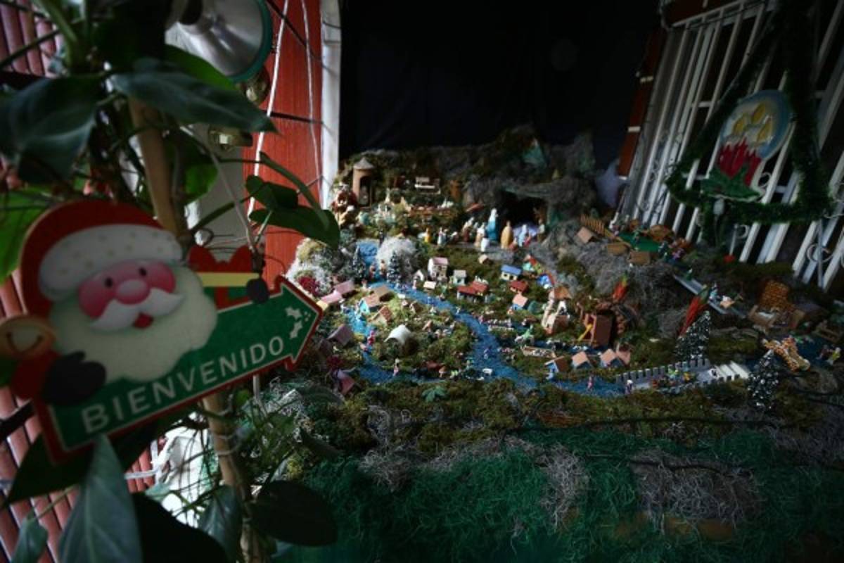 La capital se convierte en la cuna del Niño Jesús en esta Navidad