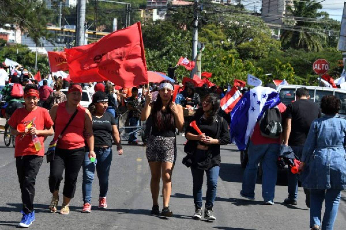 Nasralla lidera manifestación de la Alianza este domingo en la capital