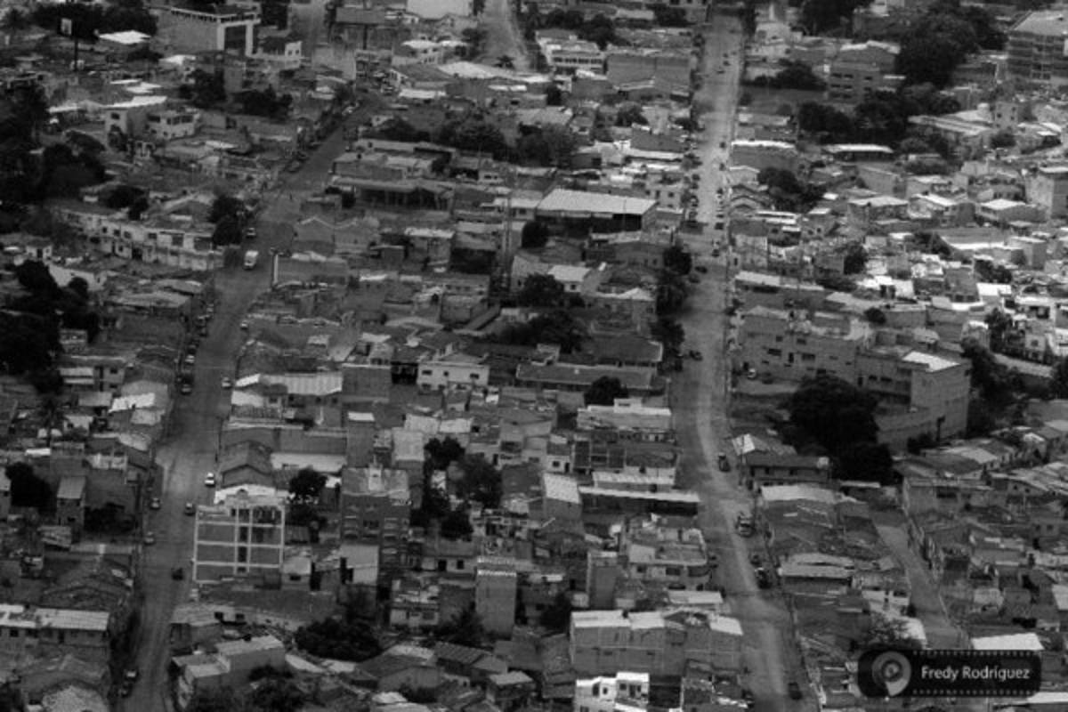 Tegucigalpa en blanco y negro