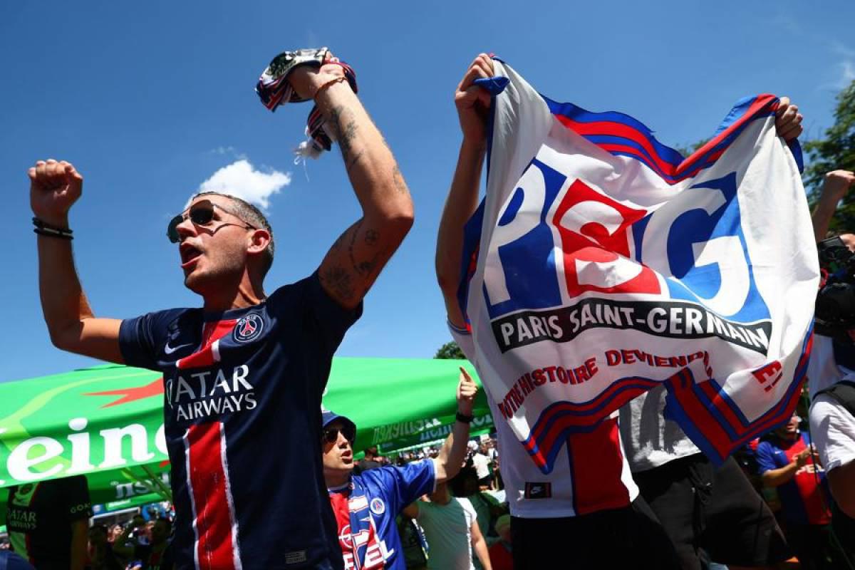 ¡Llegó David Suazo! Una fiesta la previa de la final de Champions League entre PSG vs Inter