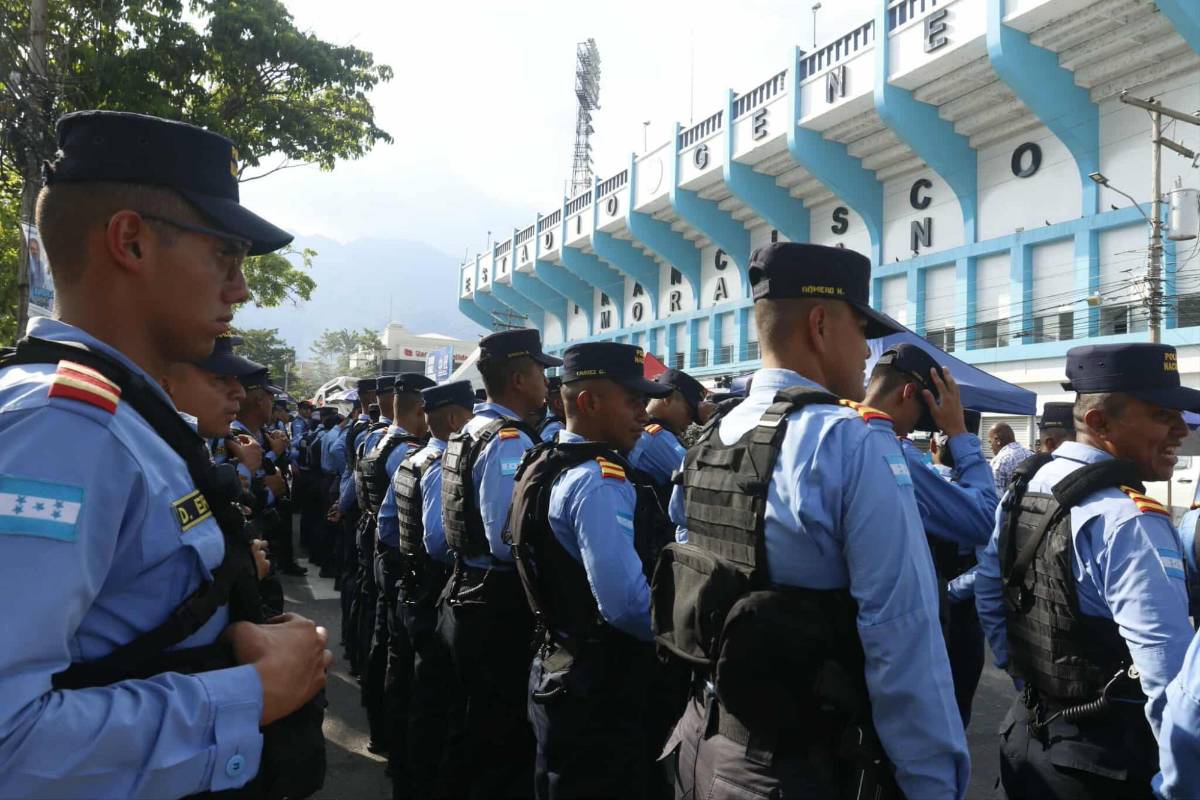 Honduras vs Costa Rica: la seguridad para el partido de eliminatoria en el Morazán