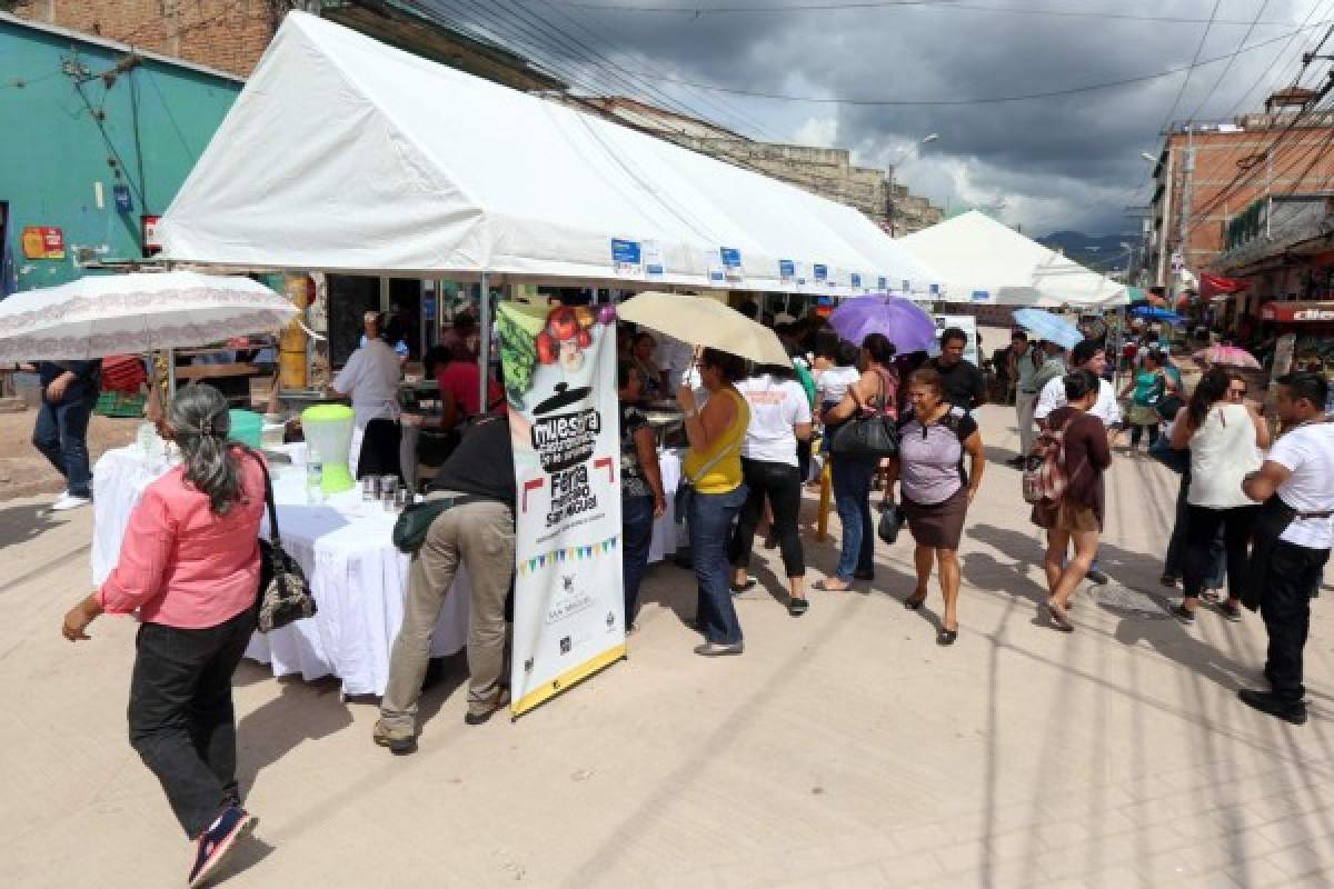 El mercado San Miguel festejó los 439 años de Tegucigalpa con feria gastronómica