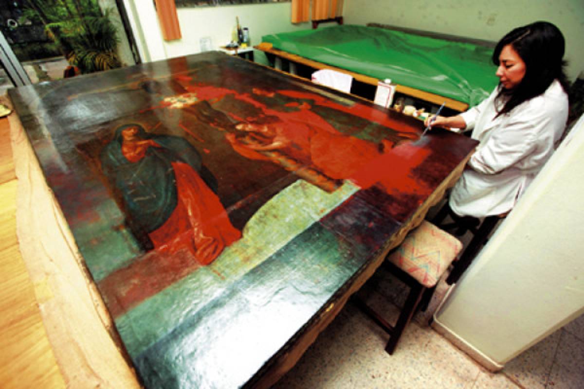 Las clínicas del arte al rescate del patrimonio de Honduras